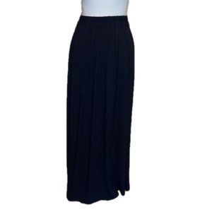 Premise Maxi Skirt Black Elastic Waistband